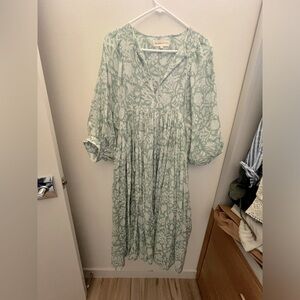 Daughters of India Kyra Midi dress - Sage